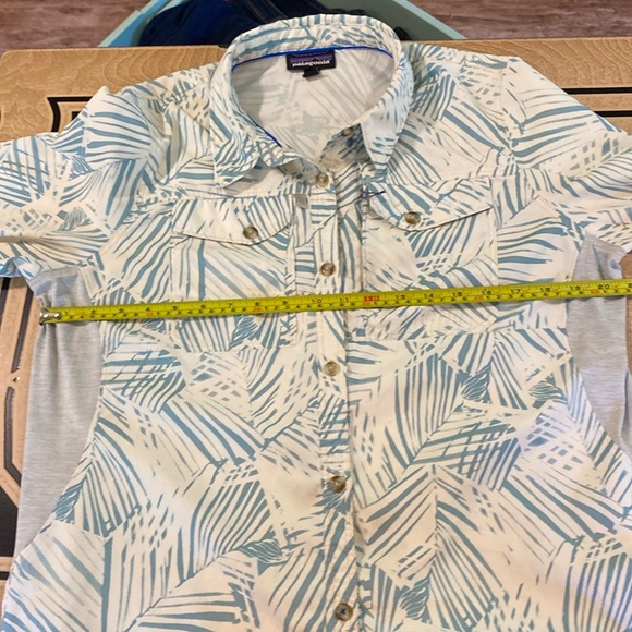 Patagonia patrol casual button down shirt women’s size large breathable - Picture 12 of 16